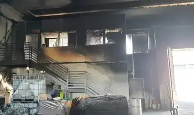 Incendio – Stabilimento industriale (prima e dopo)